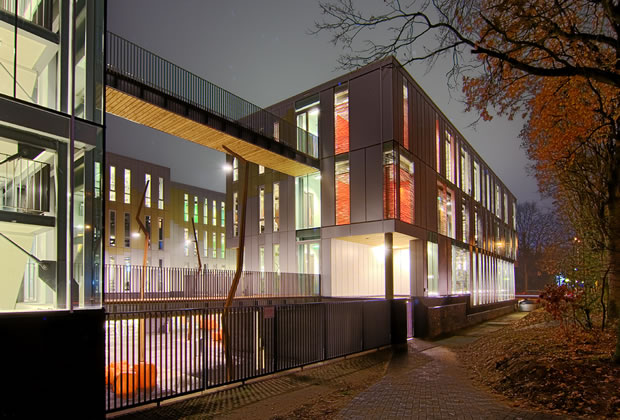 ROC Vijfkamplaan Eindhoven : exterieur : odeon architecten