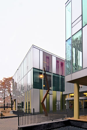 ROC Vijfkamplaan Eindhoven : entree : odeon architecten