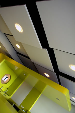 Aristo Accommodaties Eindhoven : de vierde : golvend plafond : odeon architecten